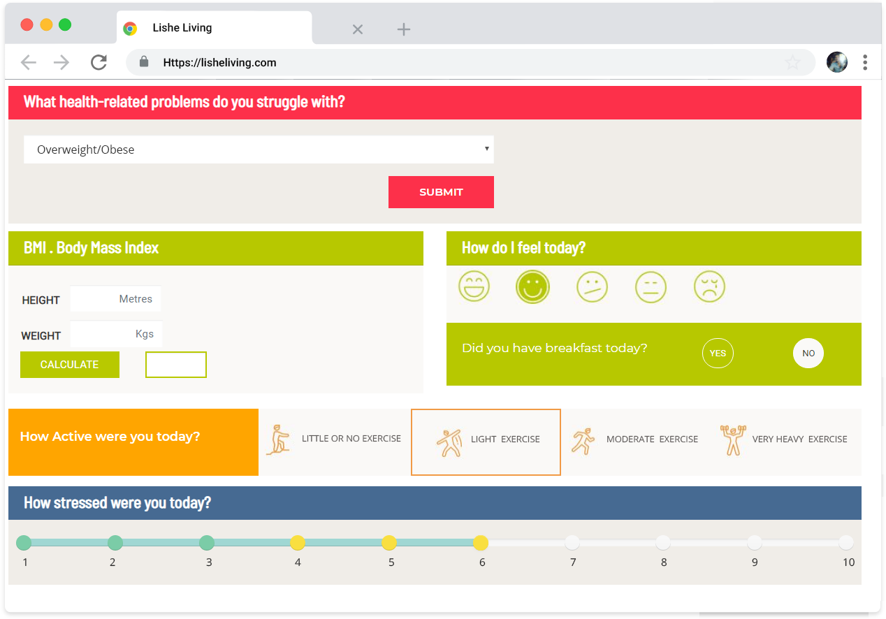 Analyse nutrients and track progress